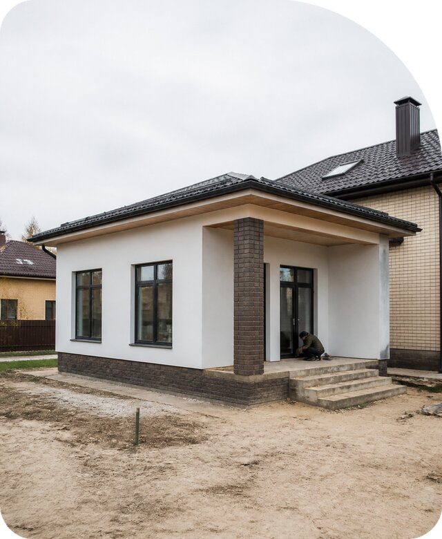Строительство одноэтажной пристройки в Киселёвске от 462645 р. | РадиДОМА-Кис